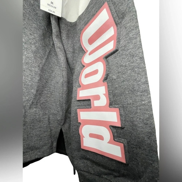 Disney Walt Disney World Graphic 3D Embossed Hi-Low Hem Hoodie NWT Women’s Sz M - Picture 8 of 11